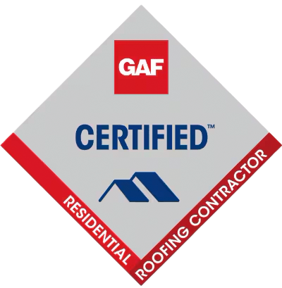 GAF certification badge