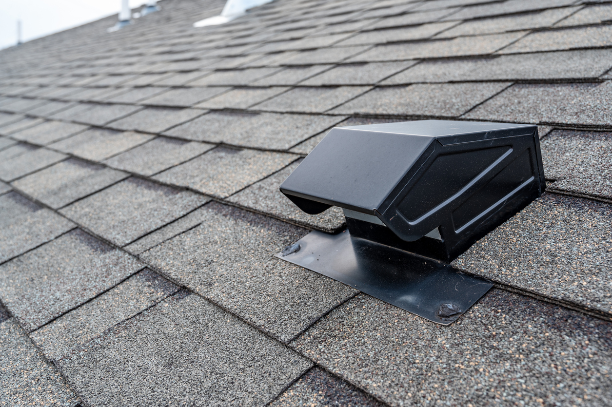 Vent on roof